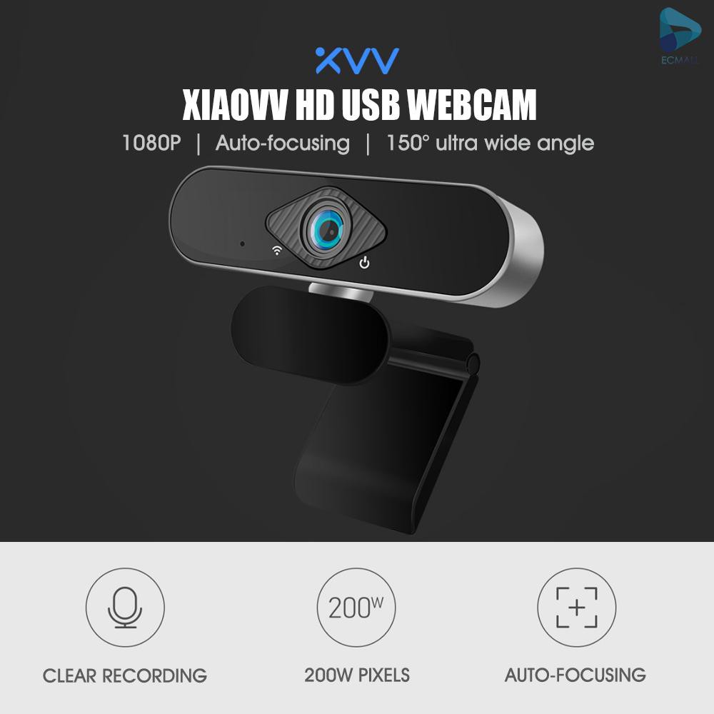 Webcam Xiaomi Youpin Xiaovv HD USB 6320S tích hợp micro