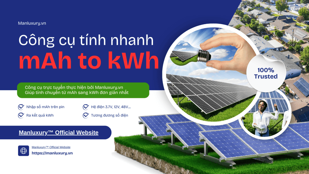 Chuyển mAh sang kWh